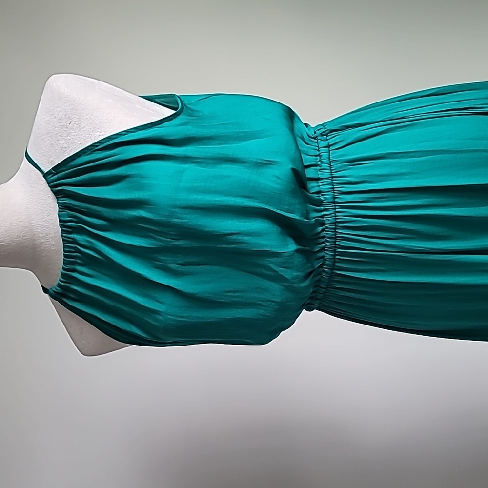 Loft Ann Taylor Women's Long Dress in Teal Color, Size S - Picture 2 of 10